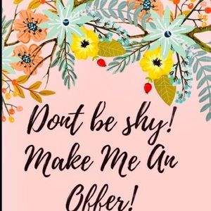 Open to all offers! 😇